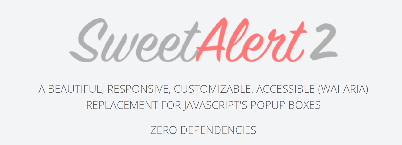 SweetAlert2を使ってキレイでリッチなJavaScriptダイアログ表示を実現する方法